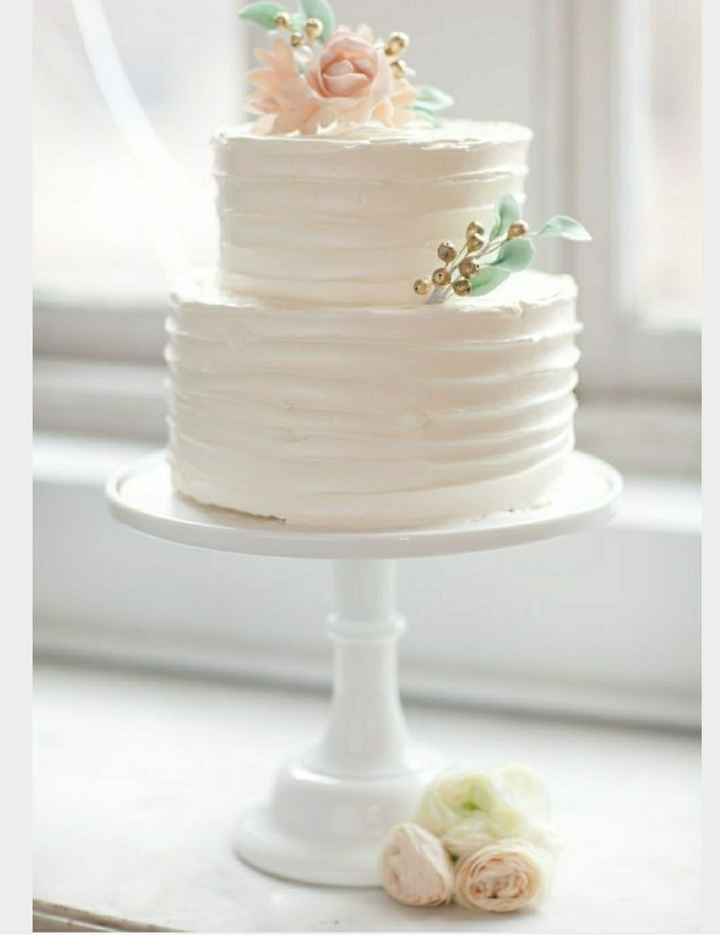 Show me your simple wedding cake