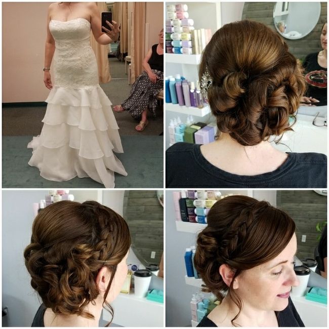 Hair trial and first fitting!