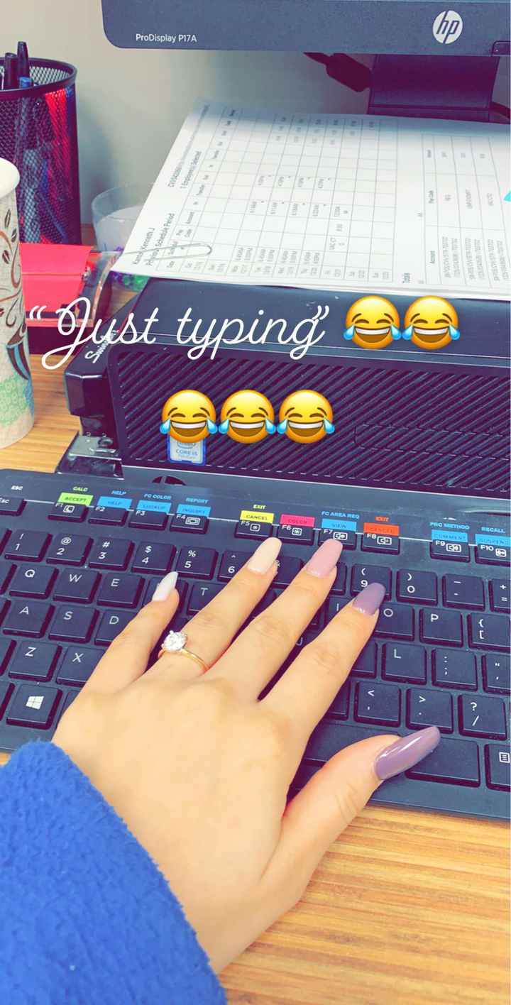 Show off your solitaire ring! 💎 - 1