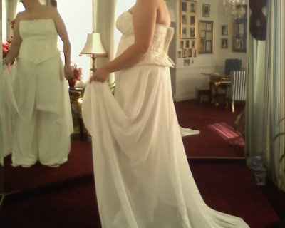 I had my first fitting of my outfit
