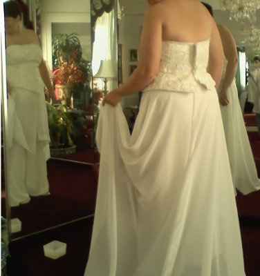 I had my first fitting of my outfit