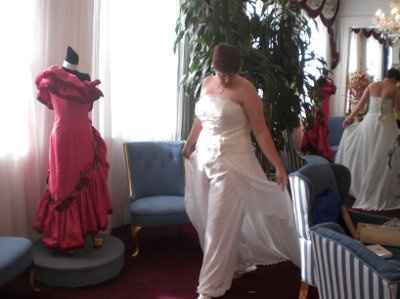 2nd fitting on my wedding outfit. Whatcha think?