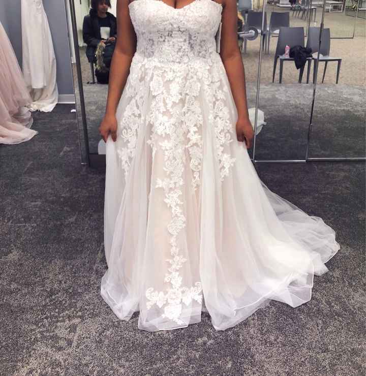 Said yes to the dress! - 1
