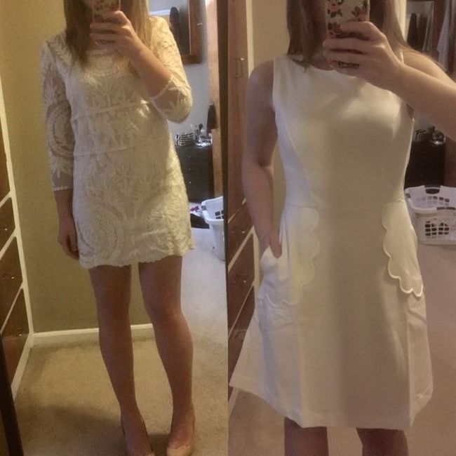 Show me your bridal shower dress.