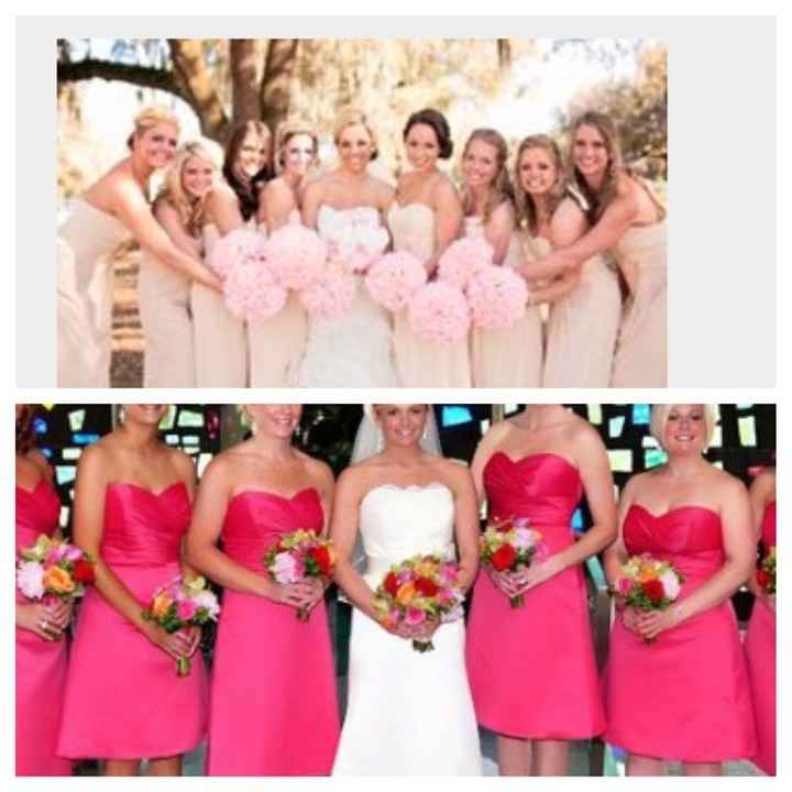 Bridesmaid dress color
