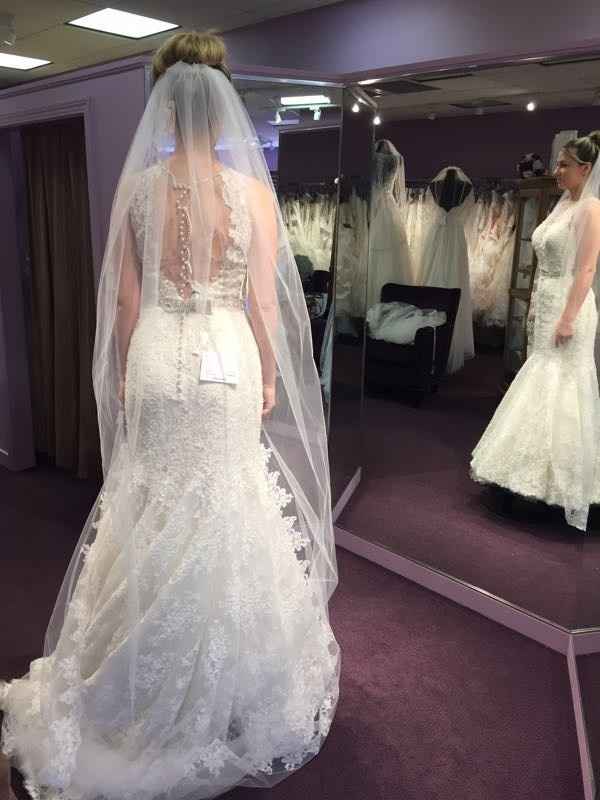 I said yes to the dress!