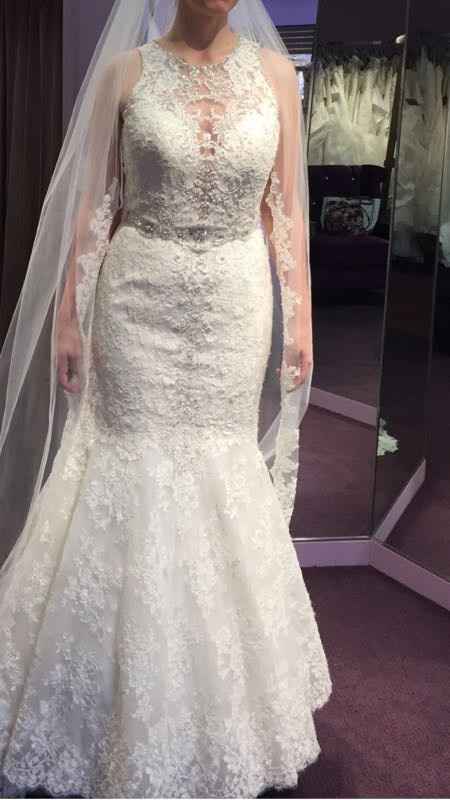 I said yes to the dress!