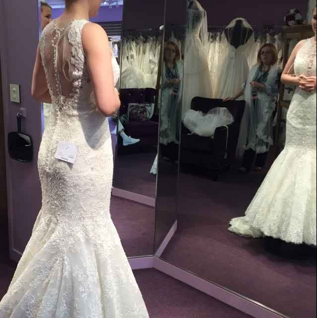 Real people in Allure bridal