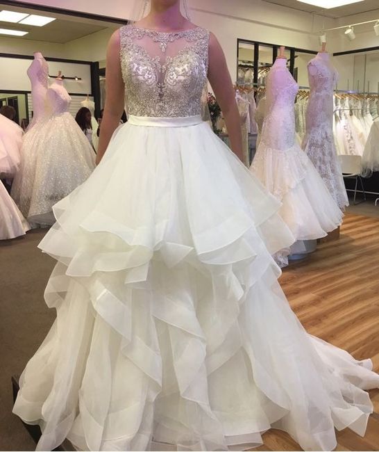 Let me see what you're wearing on your wedding day