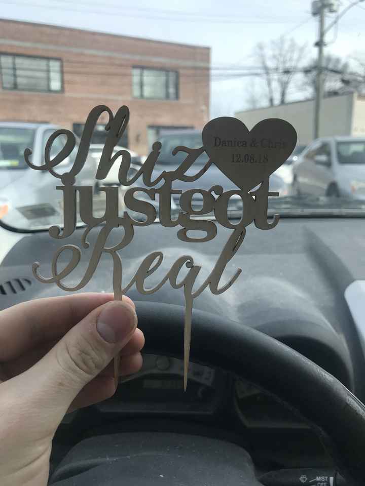 Cake topper! - 1
