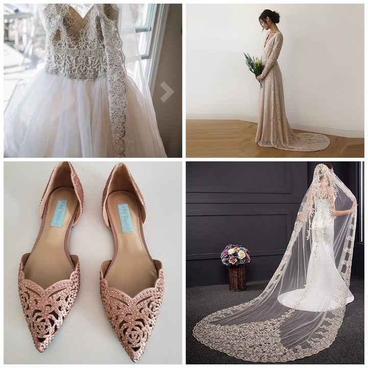 My wedding dress and veil - what do you think? - 1