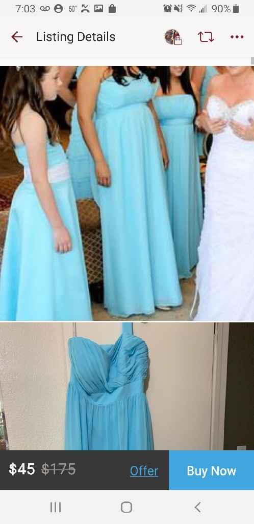 Inexpensive Bridesmaid dresses - 1