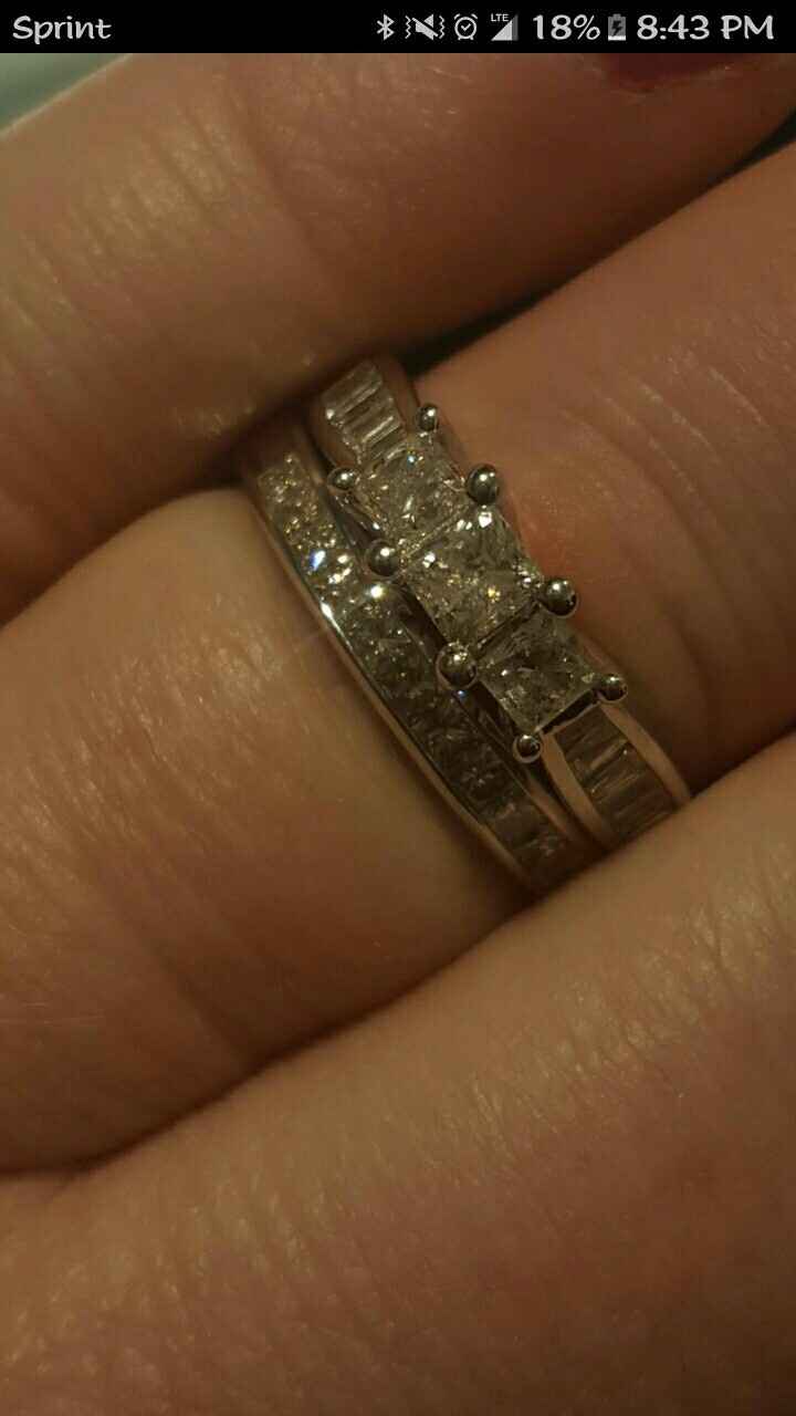 Got a new engagement ring!!!!