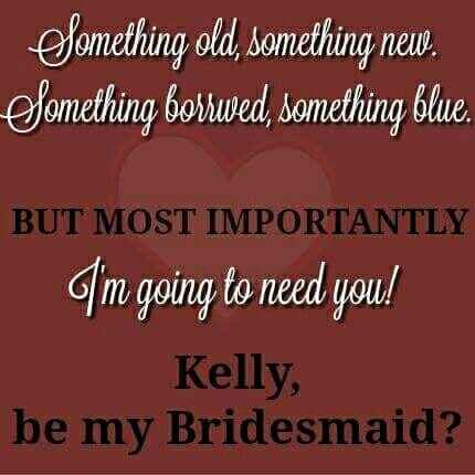 Proposing to Bridal Party