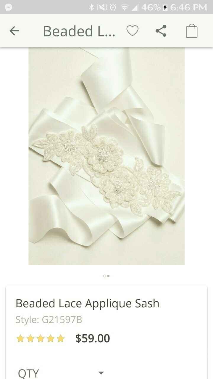 PICKED UP MY DRESS TODAY