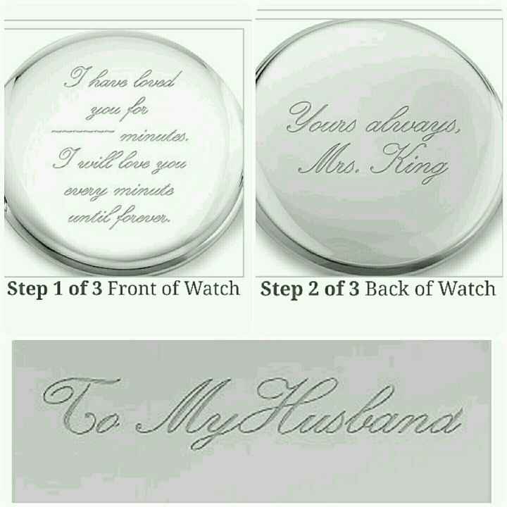 Planning my FH day-of gift