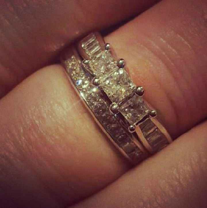 Show me the wedding bands....