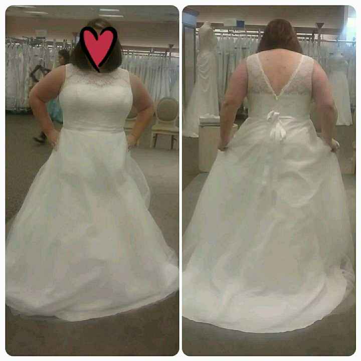 Let's see your wedding dresses.