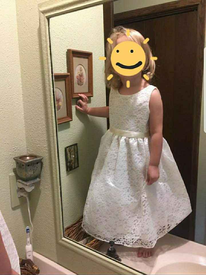 Flower Girl dress shopping