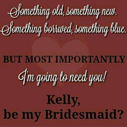 Proposing to Bridal Party