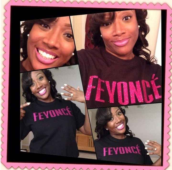I couldn't resist this shirt........Feyonce'