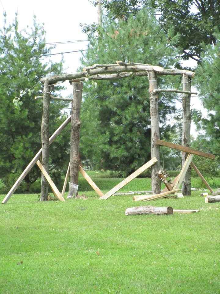 My FH and dad started to build this....