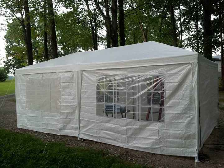 (Plan B) we bought a tent