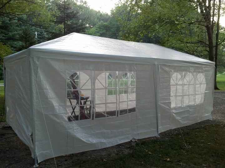 (Plan B) we bought a tent