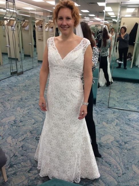 Bought a wedding dress and found another I like better!