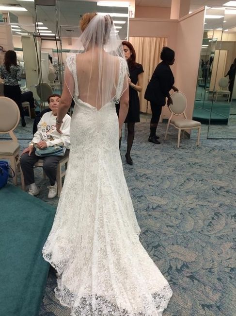 Bought a wedding dress and found another I like better!
