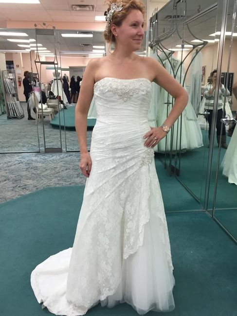 Bought a wedding dress and found another I like better!