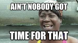 I just want everyone to know.....