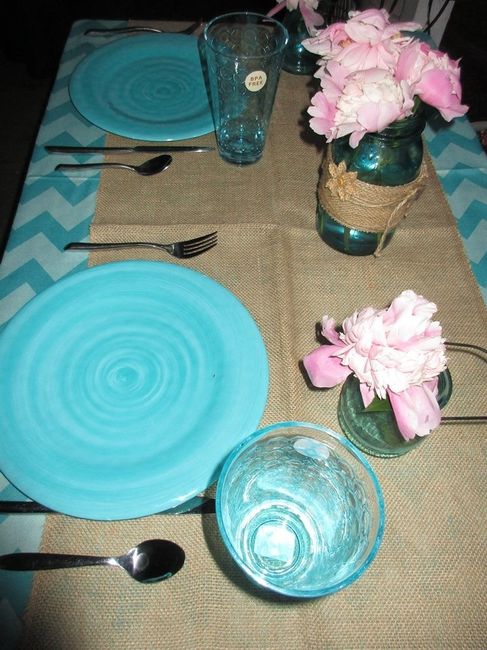 Backyard wedding table mockup.. W/Pics