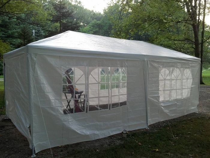 (Plan B) we bought a tent