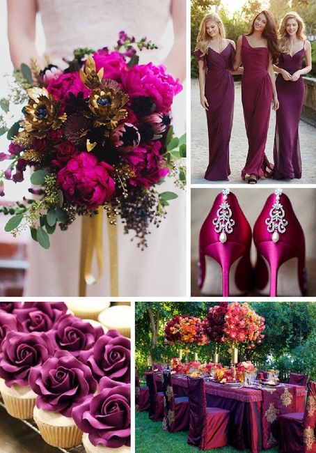 Color Scheme for Magenta - 1