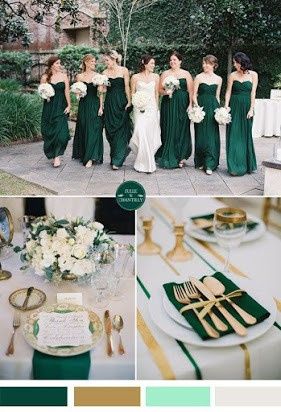 Emerald green wedding? 7