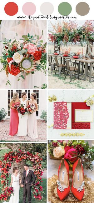 August wedding color scheme. Help!! 6