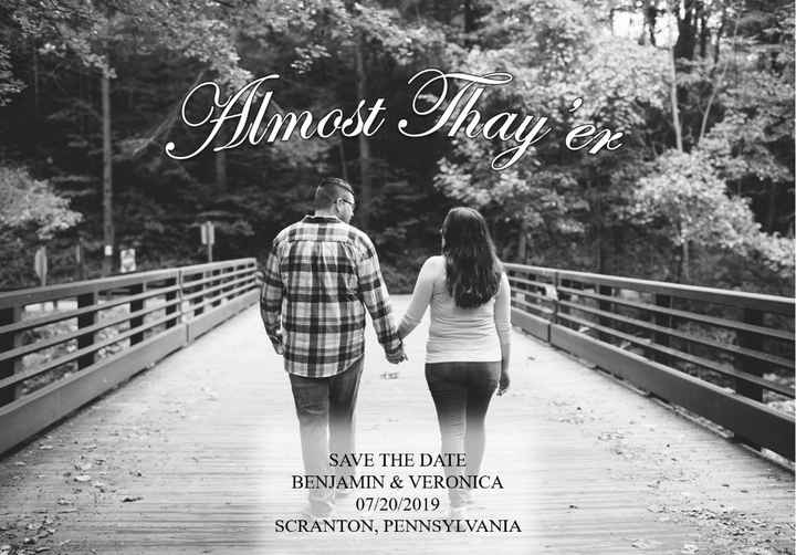 save the date