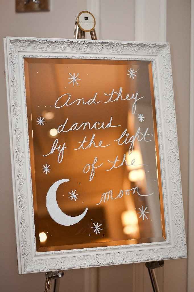 Stars moon themed wedding - Anyone else do this? - 1