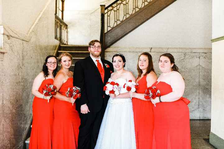 Bridal party hair and make up - 1