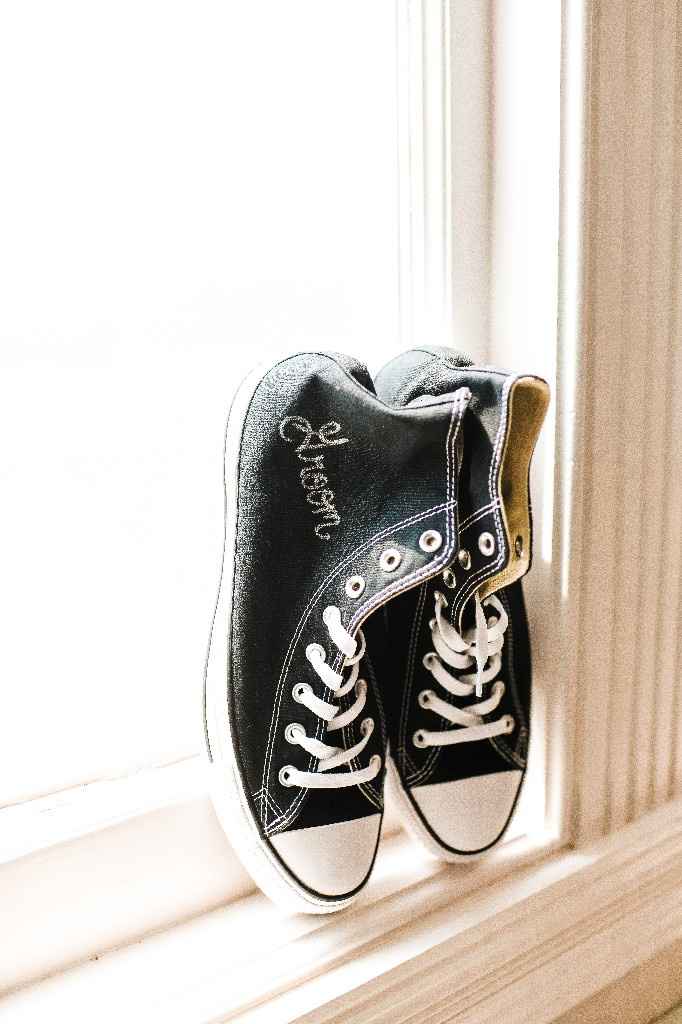 Pics of wearing converse at your wedding?! - 2