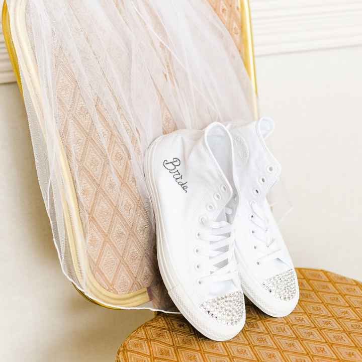 Custom wedding sneakers - 1