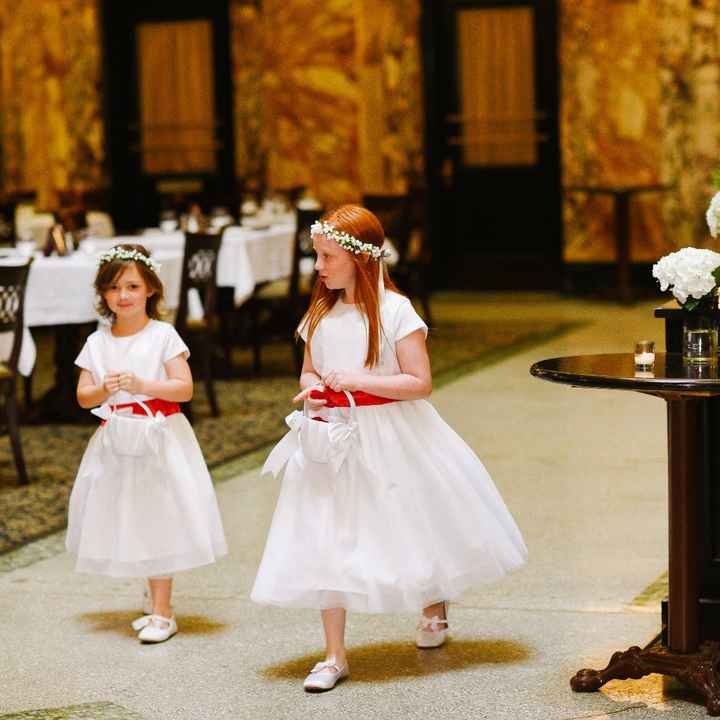 What’s your flower girl wearing ? - 1