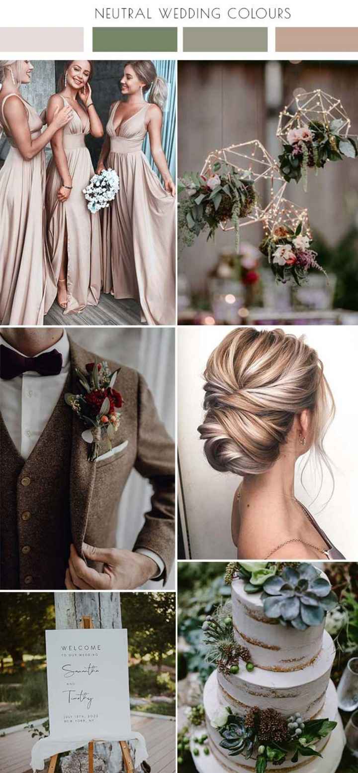 How to pick wedding colors?!! - 1