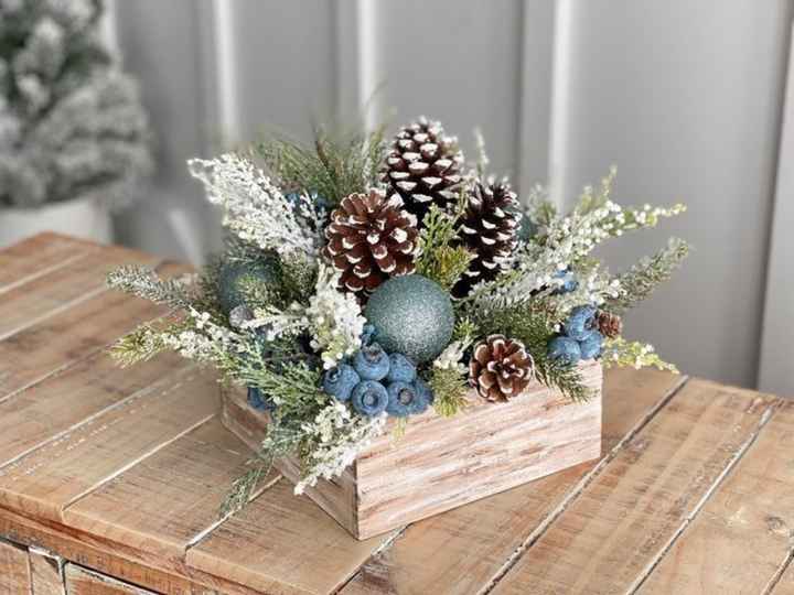 Snowy Country Rustic Starry Midnight Christmas Wedding - 3