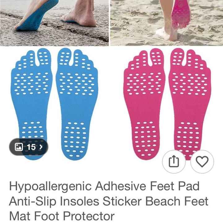 Barefoot and not on a beach?