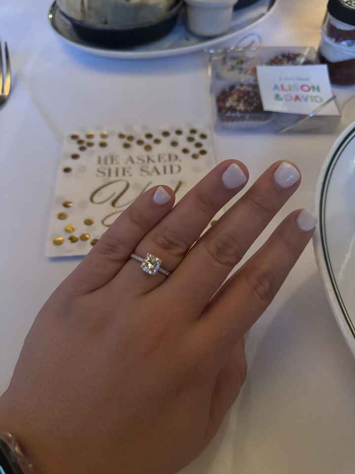 2026 Brides - Show us your ring! - 1