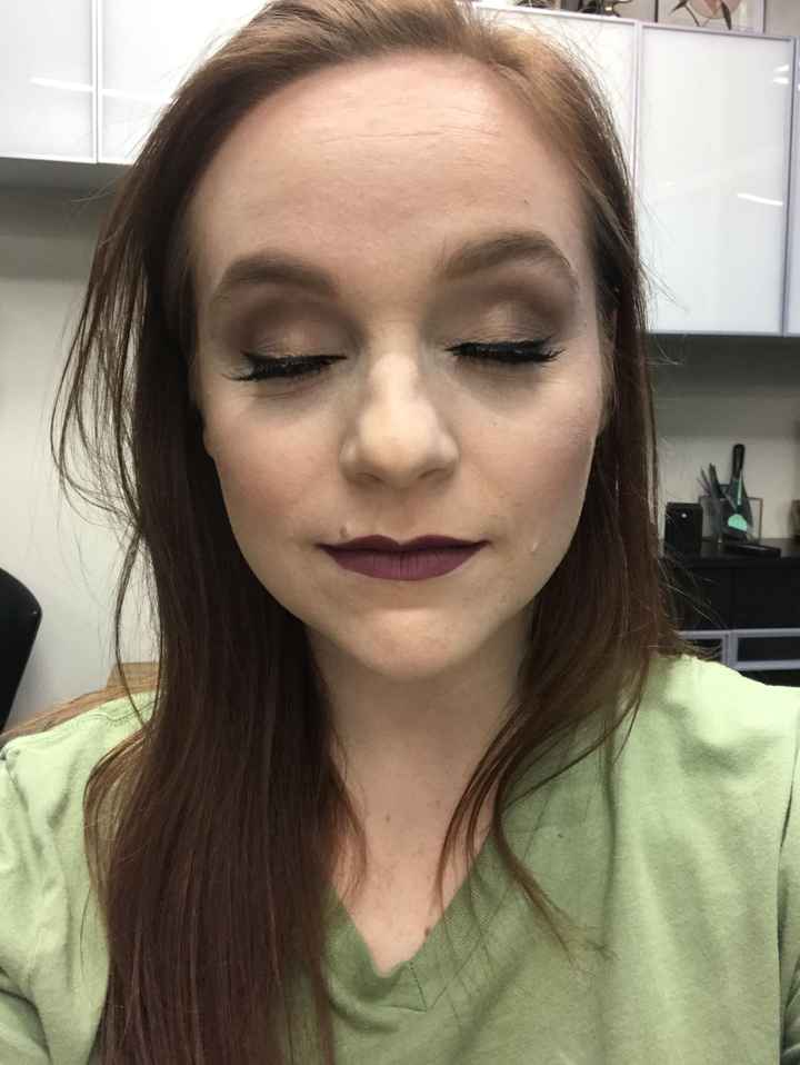 Makeup trial - 1