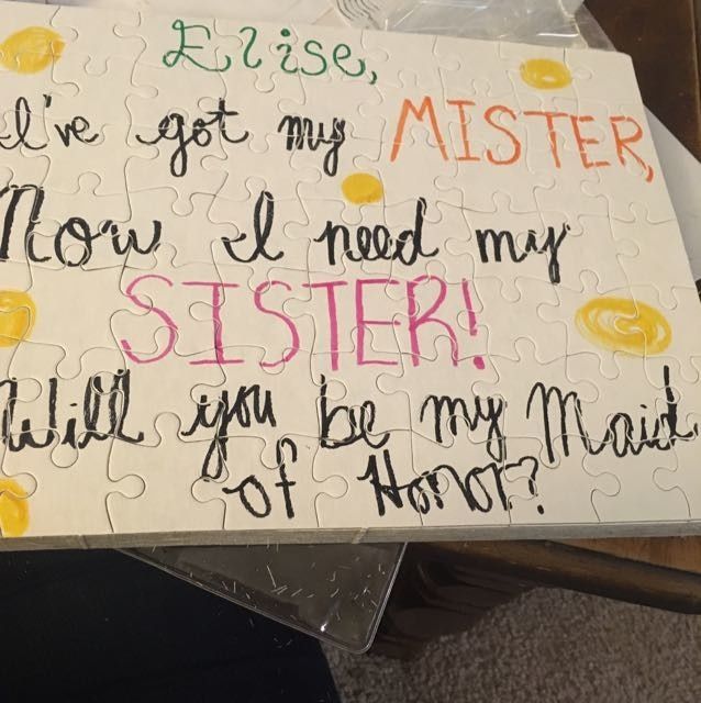 Bridesmaid Proposal