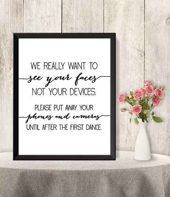 Is there a common ground to an unplugged ceremony?